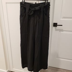 Amour Vert Eldora Cupro Black Pants